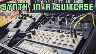 Synth in a Suitcase #02 - MONOTRIBE / VOLCA KEYS / PO-20 / BOSS RE-20