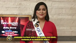 JANINA SAN MIGUEL IS FINALLY BACK IN PAGEANTRY