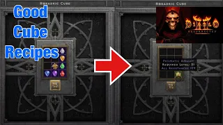 Diablo 2 Resurrected - Useful Horadric Cube Recipes