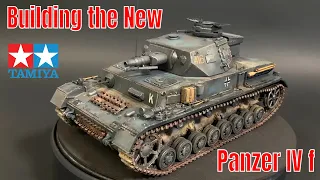 Building the New (Tamiya 1/35 ) Panzer IV ausf F  New release plastic model kit