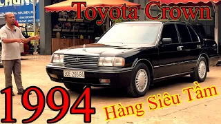 Toyota Crown 1994 chạy êm như mẹc đời cao - sedan hạng sang xe của Xếp | ô tô quang chung lâm đồng