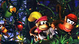 Donkey Kong Country 2 - Stickerbrush Symphony (SNES) [Cover]