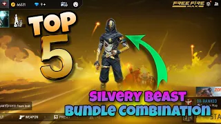 Silvery Beast bundle Combination ❤️|freefire Best combination❤️🤘|#freefire#freefiredresscombination