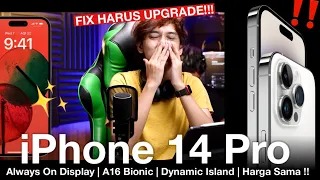 RILIS!! iPhone 14 Pro First Impression: AOD, A16 Bionic, New Design - Event Recap #2 (Final)
