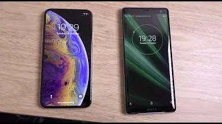 Sony Xperia XZ3 vs iPhone XS - Speed & Camera Test!