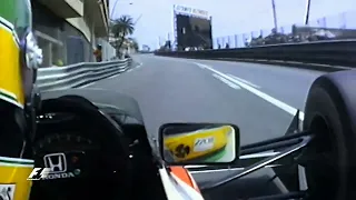 [4K Enhanced] F1 Classic Onboard: Senna On The Charge At The 1990 Monaco Grand Prix