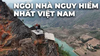 Ngôi nhà bên bờ vực nguy hiểm nhất Việt Nam - cho tiền không ai dám ở