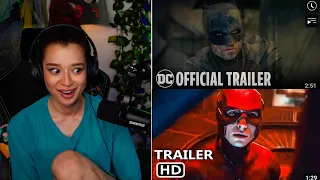 Reacting to The Batman & The Flash NEW DC trailers