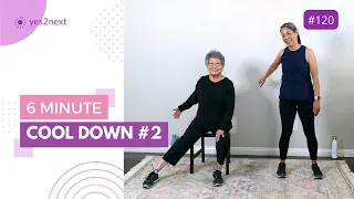 6 MIN COOLDOWN STRETCHES after Workout | Beginners, Seniors