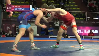 Repechage FS - 86 kg: L. SCHAEFLE (GER) v. H. MKHITARYAN (ARM)