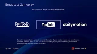 How to stream on Youtube and Twitch on the “PS4" How to Broadcast on the PS4 For Twitch and Youtube