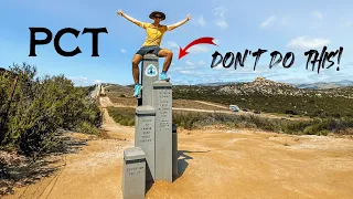 Avoid these 5 ULTIMATE MISTAKES 🇺🇸 Pacific Crest Trail 2022