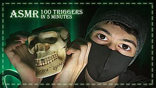 АСМР 😲 100 ТРИГГЕРОВ ЗА 5 МИНУТ | ASMR 😍 100 TRIGGERS IN 5 MINUTES