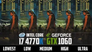 Shadow of the Tomb Raider - GTX 1060 6GB - Ultra vs. Low - Graphics Comparison Fps Test - Benchmark