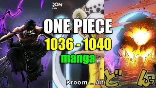 ONE PIECE 1036 al 1040 en 9 MINUTOS !! RESUMEN del MANGA | Full Haki Marco