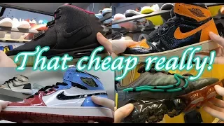 KNOCKOFF MARKET! Counterfeit designer fashion, Copy shoes and outfit. Replica Guangzhou China.