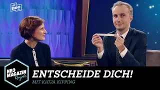 Entscheide dich! mit Katja Kipping | NEO MAGAZIN ROYALE mit Jan Böhmermann - ZDFneo