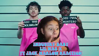 INDUSTRY BABY LIL NAS X FT JACK HARLOW MUSIC VIDEO REACTION