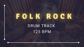 Folk Rock Drum Track 125 BPM