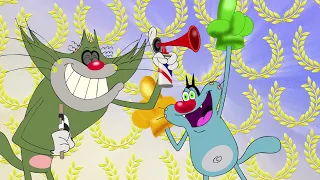 हिंदी Oggy and the Cockroaches 🏆🤩 SPORT FANS 🤩🏆 Hindi Cartoons for Kids