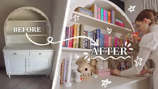 Decorate my New Bookshelf with me! 📖✨ ⋆ Book tour ˚୨୧⋆｡˚