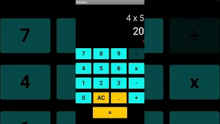 Calculator in MIT App Inventor | MIT App Inventor Calculator | #calculator #mitappinventor #shorts