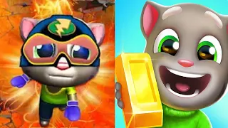 TALKING TOM GOLD RUN PRINCESS Angela VS crazy tom hero dash  Android Gameplay 2021