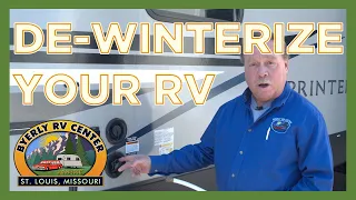 Basic RV De-Winterization