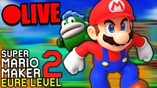 Übel krass gewesen! - Eure Mario Maker 2 Level! (Live-Aufzeichnung)