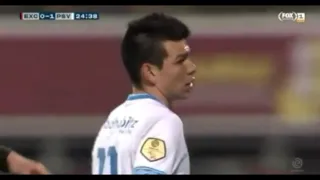 Jugadas Hirving Lozano vs Excelsior 2-03-2019