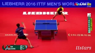 Fan Zhendong vs Jeoung Youngsik (Men's World Cup 2017)