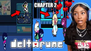 MAKING DEALS AND REUNITING WITH MY FRIENDS!! | Deltarune Chapter 2 [4]