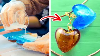 25 Awesome Epoxy Resin Crafts & Cutest Jewelry DIYs