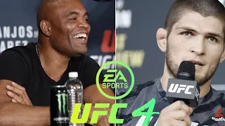 Khabib vs. Anderson Silva | UFC 4 | EA SPORTS UFC 4 | MMA FIGHT