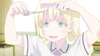 Funny scenes in Asobi Asobase anime