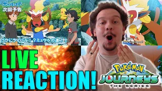 GARY & INFERNAPE RETURN! BATTLING MOLTRES! GET HYPED!! Pokémon Journeys Episode 68 LIVE Reaction!