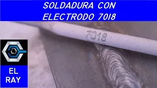 CÓMO SOLDAR CON ELECTRODO 7018