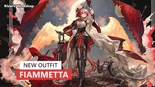 Fiammetta New Skin | Arknights/明日方舟 フィアメッタの新しいコーデ