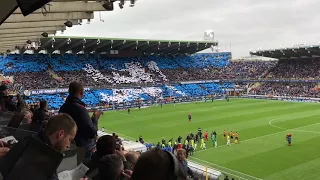 Sfeer voor Club Brugge-Gent