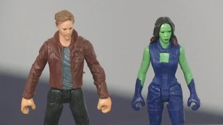 Marvel Guardians of the Galaxy Star-Lord and Gamora Figure Pack from Hasbro