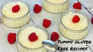 If You Have Milk and Corn Starch You Should Make This Delicious Dessert | Gluten Free Dessert