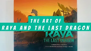 The Art of Raya and the Last Dragon (flip through) Disney Artbook