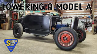 How-to: Lowering a Ford Model A Hot Rod with No Frame Modifications