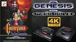 Castlevania: Bloodlines [SEGA GENESIS / MEGA DRIVE] Gameplay Walkthrough FULL GAME [4K60ᶠᵖˢ🔴]