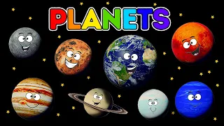 Learn 8 Planets of the Solar System with Play Doh & CoComelon | Preschool Toddler Learning Video