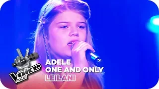 Adele - One and Only (Leilani) | Blind Auditions | The Voice Kids 2016 | SAT.1