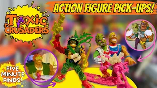 Vintage Playmates' Toxic Crusaders Action Figure Pick-ups!☣️☣️☣️ Crusher's 5-Minute Finds Ep.6