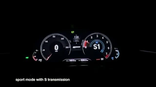 BMW 530e G30 acceleration 0-100