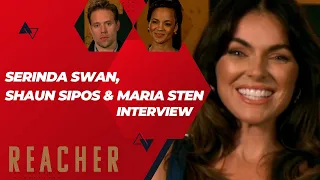 Shaun Sipos, Serinda Swan & Maria Sten / REACHER Season 2 Interview On Jack's New Mission!