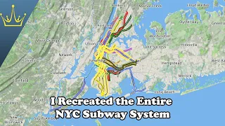 I Recreated The NYC Subway System In NIMBY Rails!